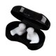 thumbnail image 2 of Tapones Para Los Oídos Para Natación, Auriculares Reutilizables Para Dormir, Para Bañarse Bajo El Agua, Ducha, Color Blanco, 2 of 8