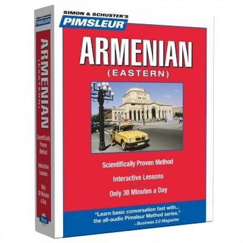 Pimsleur Armenian (Eastern): Learn to Speak and Understand Armenian with Pimsleur Language Programs (Compact)