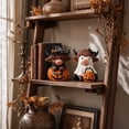 thumbnail image 6 of Highland Cow Decor, Halloween Ghost Decor, 4 Inch Highland Cow Figurines Halloween Pumpkin Decor Spooky Halloween Decor for Layered Tray Shelf Mantel Indoor Home Table Display, 1, 6 of 7