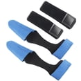 thumbnail image 4 of Ensemble de Protection pour Canne à Pêche - Lot de 2 Couvre-Cannes et Sangles Bleus, Capuchon en Caoutchouc Souple, Durable et Résilient, Prévient les Nœuds et les Rayures, Idéal pour les Pêcheurs, 4 of 6