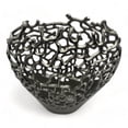 thumbnail image 2 of 14 inch Nickel Decorative Metal Flower Vase by 90210 Kitchen and Bath, 2 of 5