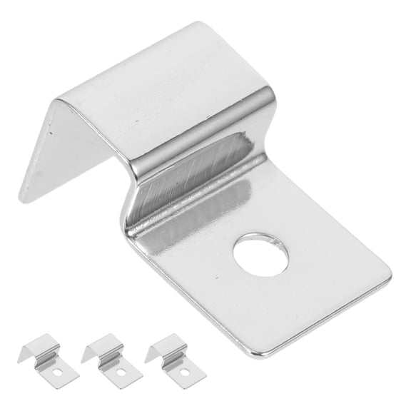 4pcs Stainless Steel Fish Tank Glass Cover Clips Lid Supports Aquarium Brackets Supplies