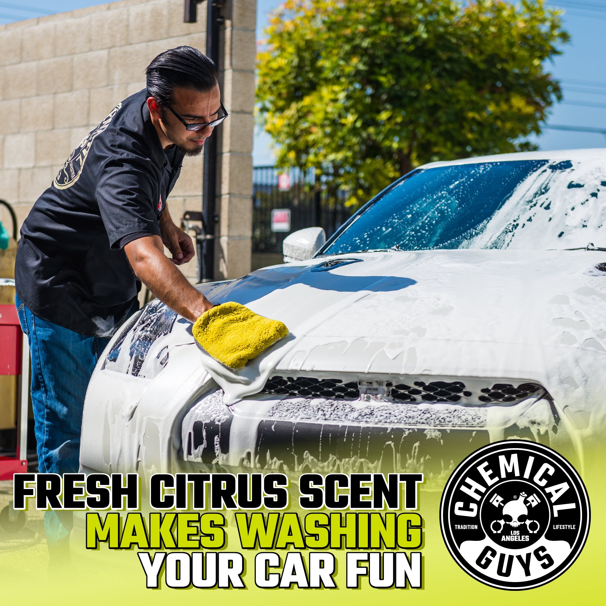 Chemical Guys  Citrus Wash & Gloss Concentrated Car Wash (1 Gallon) – GO  Motorsports Shop