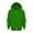 Green, variant on lnmuld Hoodies for Teen Girls Solid Color Sweatshirt Zip Jackets Long Hoodie Top Sleeve Up Girls Kids Boys Coat&jacket Size:7-8 Years