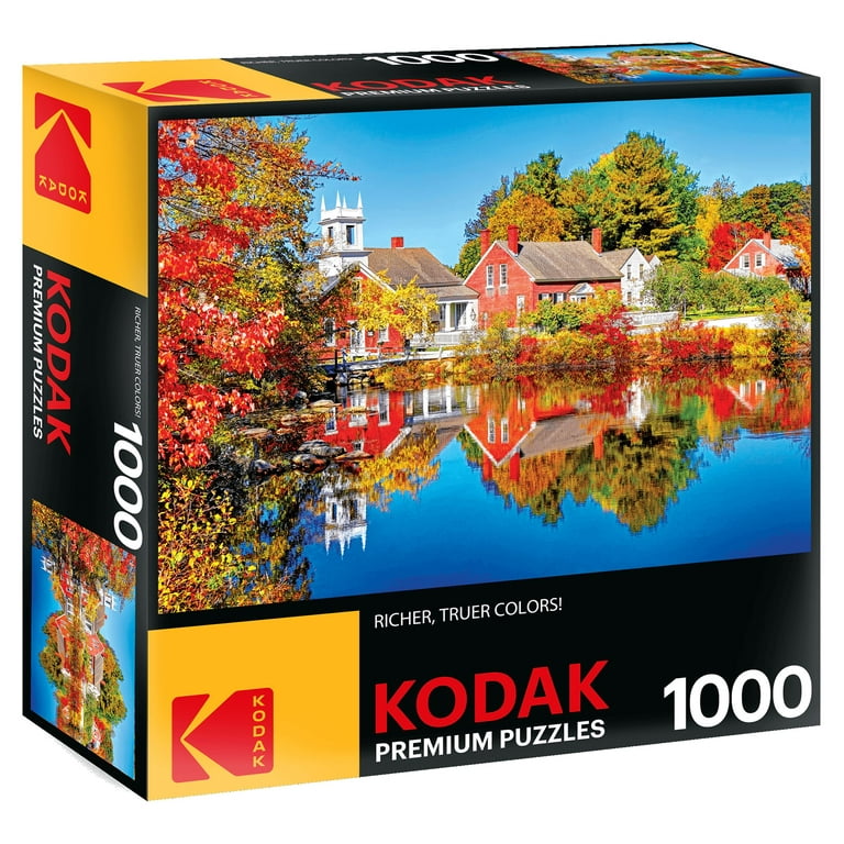 Cra-Z-Art Kodak 1000-Piece Autumn in Harrisville New Hampshire