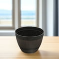 thumbnail image 4 of OULII Planter Pots Barrel Shape Wood-like Material for Balcony Vegetable Garden 1Pcs, 4 of 5