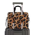 thumbnail image 2 of FORMRS 16" Laptop Bag Carrying Sleeve Case with Handle Travel Shoulder Briefcase, Leopard Pattern, 2 of 8