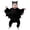 z-260729-1-Black, variant on SNKSDGM Baby Boy Rompers 0-3 Months with Hat My First Outfit Baby Boy Girl Clothes Bat Clothes Hoodie Romper Playsuit Jumpsuits 0-3 Months