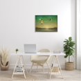 thumbnail image 5 of Stupell Industries Girl Following Bird Yellow Dress Vivid Green Landscape Framed Wall Art, 30 x 24, Design by Duy Huynh, 5 of 5