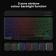 thumbnail image 1 of Teclado mágico para tableta, Compatible con Bluetooth, iPad de 10.ª generación, 10,9 pulgadas, 1 of 9