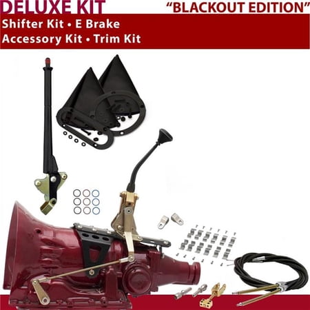 American Shifter TH400 Shifter Kit 8 in. E-Brake Cable Clamp Clevis Trim Kit for CA564