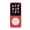 Red, variant on Peggybuy 1.8 inch Color Screen Recorder with Speaker MP3 MP4 Music Player Walkman (White)