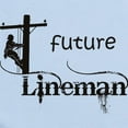 thumbnail image 2 of CafePress - Future Lineman1_Black Body Suit - Baby Light Bodysuit, Size Newborn - 24 Months, 2 of 4