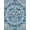 Blue White Beige, Pattern 1, variant on ODIKA Animals Turtle Starfish Nautical Ocean Border Motif Scattered Non-Slip Chair-Friendly for Home Office, Gaming Room, Under Desk