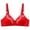 Red, variant on Bigersell T-Shirt Bras for Women Sale Sleeping Bras for Women Sport Bra Style B845 V-Neck Convertible Bras Hook and Eye Bra Closure Tall Size Longline Bras for Women Black 42
