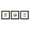 Black Framed Version, variant on Gallery Pops Pokemon - Scarlet Violet Sparkle Wall Art Bundle (3-Pack)