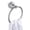 White, variant on White Porcelain Towel Rack, Towel Ring, White Porcelain Metal Pendant, Wall Mounted, Bathroom Hardware