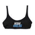 thumbnail image 1 of G-III Sports Haut de Bikini de Bain pour Femmes Miami Marlins, Bleu, Petit, 1 of 2