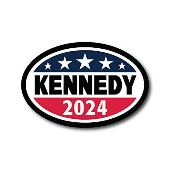 Magnet Me Up Robert F. Kennedy Jr. 2024 Democratic Party Magnet Decal, 4x6 Inch, Heavy Duty Automotive Magnet For Car Truck SUV Or Any Other Magnetic Surface