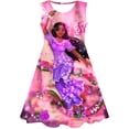 thumbnail image 2 of Verano Magic full house princesa vestido niñas ropa Disney fiesta de cumpleaños vestidos infantiles para niñas princesa disfraz 2-10 year5T Gao Jinjia LED, 2 of 2