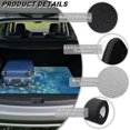 thumbnail image 6 of Qpednta Non-Slip Paisley Peacock Cargo Mat 29"x39" Trunk Liner All Weather, Polyester Material Water Resistant Dustproof Trunk Floor Mat Rear Trunk Mat Fits Car Truck SUV for Daily & Outdoor Use, 6 of 7
