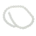 thumbnail image 3 of Decoración de joyería multifuncional redonda de 10 mm para bricolaje, cuentas de pulsera de piedra natural blanca, 3 of 8