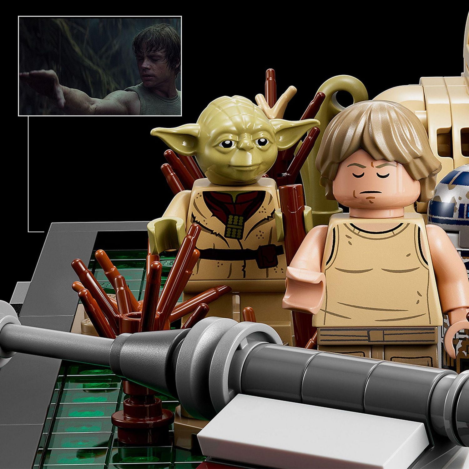 LEGO Star Wars Dagobah Jedi Training Diorama 75330 Toy Building Kit (1,000 Pieces)