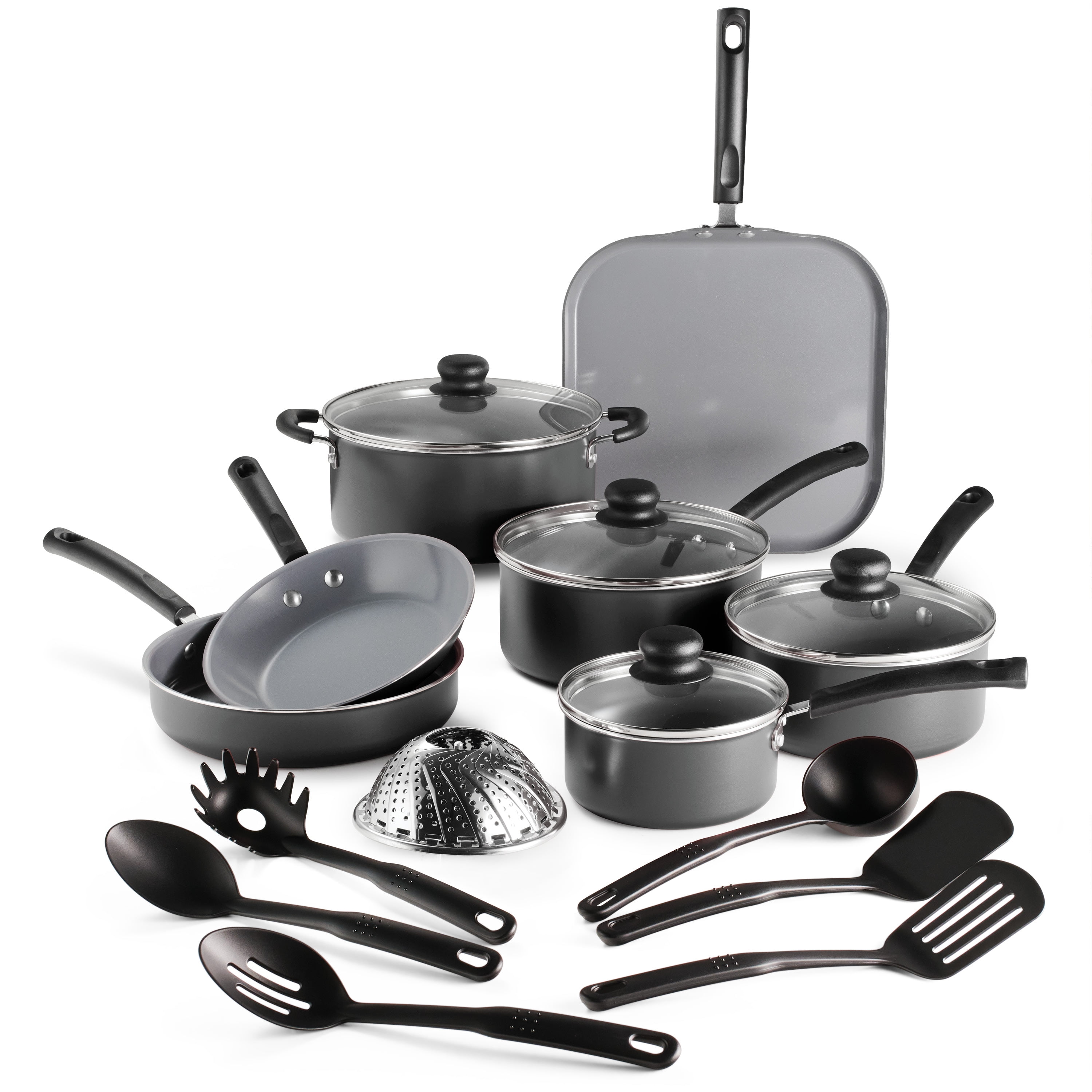 Ninja 10pc Ceramic Pots and Pans Non-Stick Cookware Set