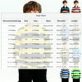 thumbnail image 2 of FAHXNVB Boys Long Sleeve T-Shirts Soft Cotton Stripe Bear Print Casual Tees Tops Comfortable Trendy Pullover Shirts 3-15 Years, 2 of 5