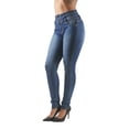 thumbnail image 6 of Fashion2Love Colombian Design Butt Lift Levanta Cola High Waist Skinny Jeans (ML1), 6 of 8