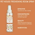 thumbnail image 3 of One Fur All Pet House Freshening Room Spray - Apple Cider - Concentrated Air Freshener - Non-Toxic & Pet-Friendly Air Freshener - Pet Odor Eliminator Room Spray, 3 of 4