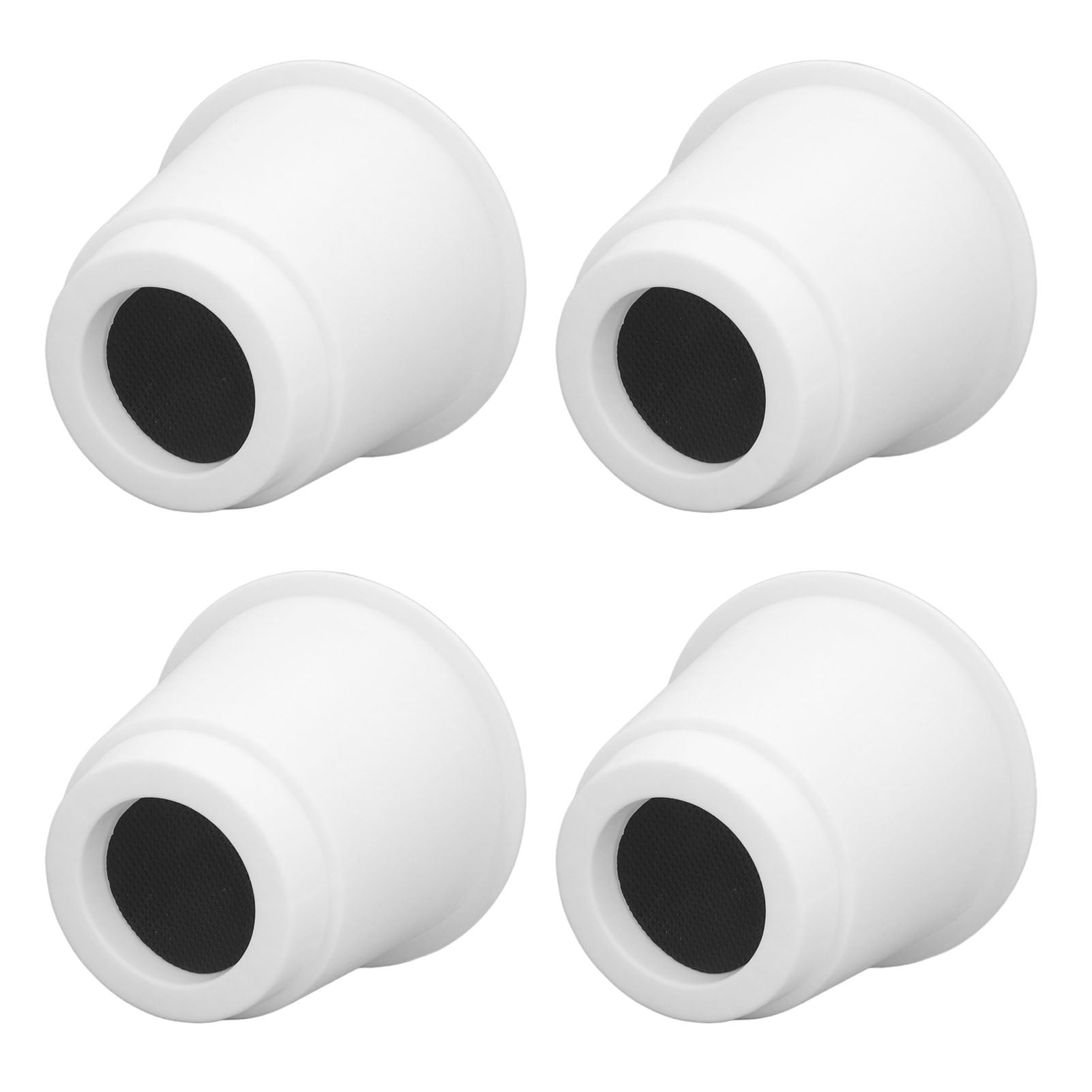 Amonsee 4Pcs 5 Inch Heavy Duty Round Furniture Bed Risers Lifter With