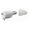 thumbnail image 1 of MW USB Adaptor |MWUSB1800| with foldable wall plug & car plug, 1 of 1