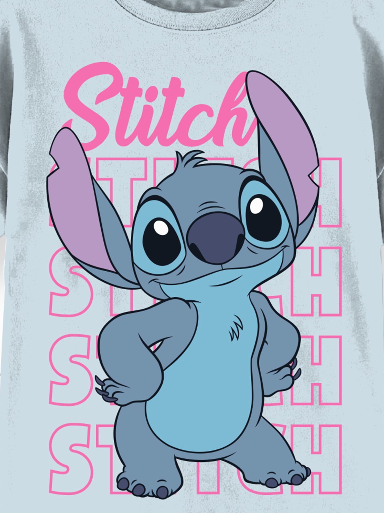Disney Lilo & Stitch Girls Short Sleeve Graphic T-Shirt, Sizes 4-16 & Plus