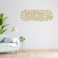 thumbnail image 5 of Jiibva Islamic Wall Art Sticker Proverbs Mirror Wall Decal Removable Wallpaper Posters Muslim Mural Office Living Room Home Decoration, 5 of 6
