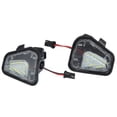 thumbnail image 1 of 1 par de luces LED para charco de espejo lateral, luz blanca izquierda y derecha para Volkswagen CC 2011-2019 para Volkswagen EOS 2009-2015, 1 of 1