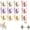 12 collections, variant on EVHRZN Rotating Butterfly Adhesive Wall Hooks No Drill 3-Prong Swivel Hangers with 270° Adjustable Wings Strong Stick On Organizer for Inner & Outer Corners Bathroom & Entryway
