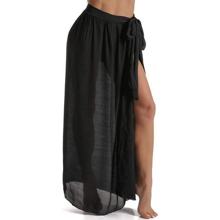 Municipal Summer Beach Swimsuit Sheer Swimwear Cover Ups Bikini Wrap Skirt for Women