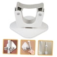 thumbnail image 3 of NICEXMAS Mop Storage Rack Plastic Self-Adhesive Bathroom Mop Holder 1Pack, 3 of 8