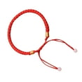 thumbnail image 2 of Minnieouse trenzada roja de la suerte de color sólido Regalo de la joyería del festival Ropa, zapatos y accesorios Miscelánea rojo PC 1 Minnieouse PS13493-00, 2 of 6