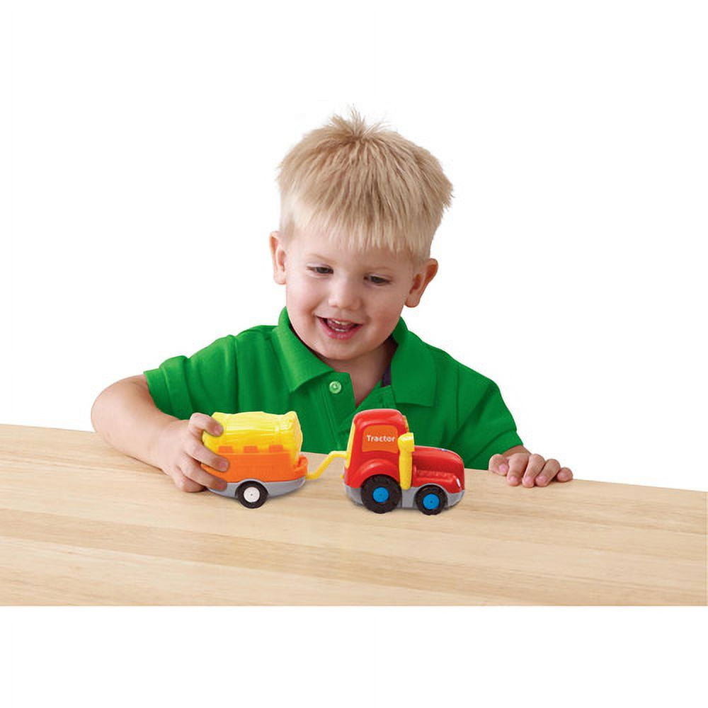 VTech Go Go Smart Wheels Tractor with Trailer- English Version