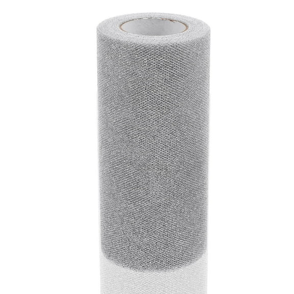 TEHAUX 1 Roll Of Tulle Fabric For Decoration And Diy Projects 6 Inches Wide
