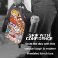 thumbnail image 6 of Rugrats Insulated Lunch Bags Bento Bag Zipper Portable Lunch-Box Shoulder Bag With Adjustable Shoulder Strap, 6 of 9