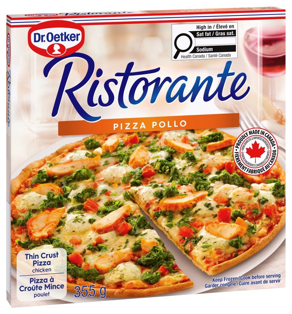 Dr. Oetker Ristorante Pizza au poulet 355g