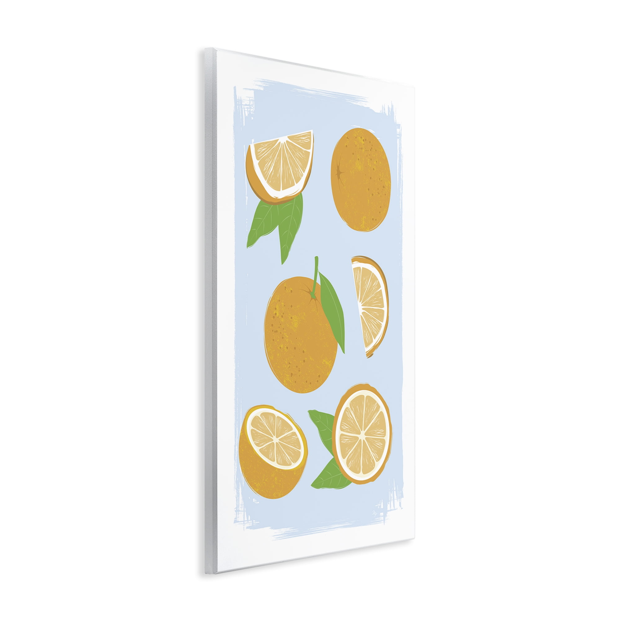 Stupell Industries Pastel Summer Oranges Wall Plaque Art, design by Martina Pavlova