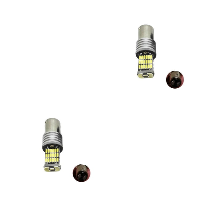 sweethay Brillante 990 lúmenes 1156 1157 T15 T20 Bombillas LED Señal de giro del coche Luces de marcha atrás Luz del coche 1156-4014-45SMD No. 4 2piezas