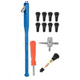 thumbnail image 6 of 43Pcs Valve Installation Tool Kit Tire Valve Stem Tool Puller and Installation Kit, 6 of 6