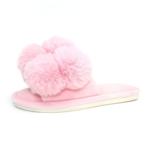 Lunar - Pantuflas Octavia Entrada por Deslice para Mujer (Rosa)