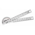 thumbnail image 2 of Baseline 360 degree clear plastic goniometer joint angle and range of motion measurer, 2 of 3