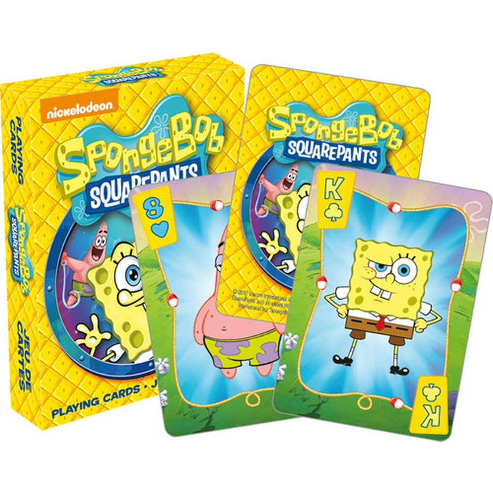 SpongeBob SquarePants Playing Cards - Walmart.com - Walmart.com